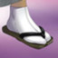kazama chikage&#039;s left shoe
