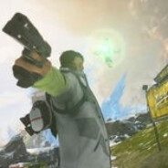 低头玩手机队友全倒地.