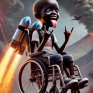 little nigga in wheelchair