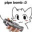 suspiciouslypipebombshapedman