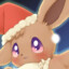 Festive Rose the Eevee