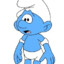 Panicky Smurf