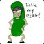 Green Pickle Man