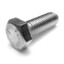 Metric hex, steel 10mm bolt