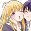 Specific Woman kisser