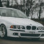 White Bmw E39