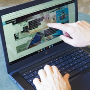 touchscreen player