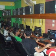 retired touching keyboard