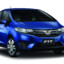 BLUE HONDA FIT