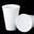 Two Styrofoam Cups