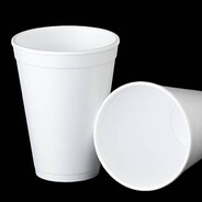 Two Styrofoam Cups
