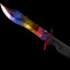 Bowie Knife Marble Fade