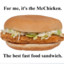 The best fast food sandwich