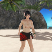 她的脸颊好似晚霞