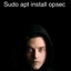 sudo apt install opsec