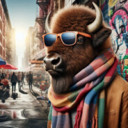 Stylish Bison