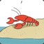 Sneaky lobster