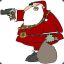 Pregnant Santa