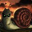 angry snail
