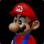 Mario from Mario Kart 64 on N64