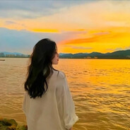 拂过鬓间的晚风