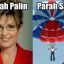 sarah palin parasailin