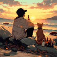 那天的落日很美