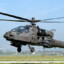 Attack helicopter AH-64 Apache