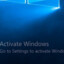 Activate Windows