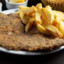 Milanesa con papas fritas