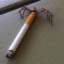 araña fumando