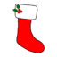 a Christmas stocking