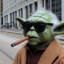 Smoking Yoda