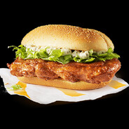 McDonald`s板烧鸡腿堡