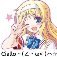 Ciallo～(∠·ω< )⌒★