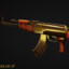 gold ak 47