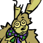 friendly yellow rabbit