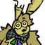 friendly yellow rabbit