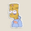 I&#039;m so sad and alone (emo bart)