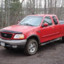 2002 Red Ford F-150