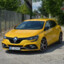 ŻÓŁTE RENAULT MEGANE