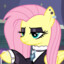 goth fluttershy