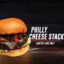 PHILLY CHEESE STACK .burger