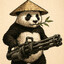 Gun Maniac Panda