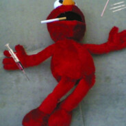 Elmo on drugs