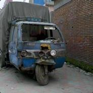 开着三蹦上高速