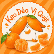 Kẹo Dẻo Vị Quýt