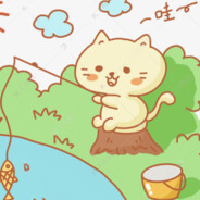 小猫钓鱼