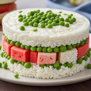 青豆西瓜米汉堡Lsiav