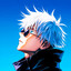 blue
